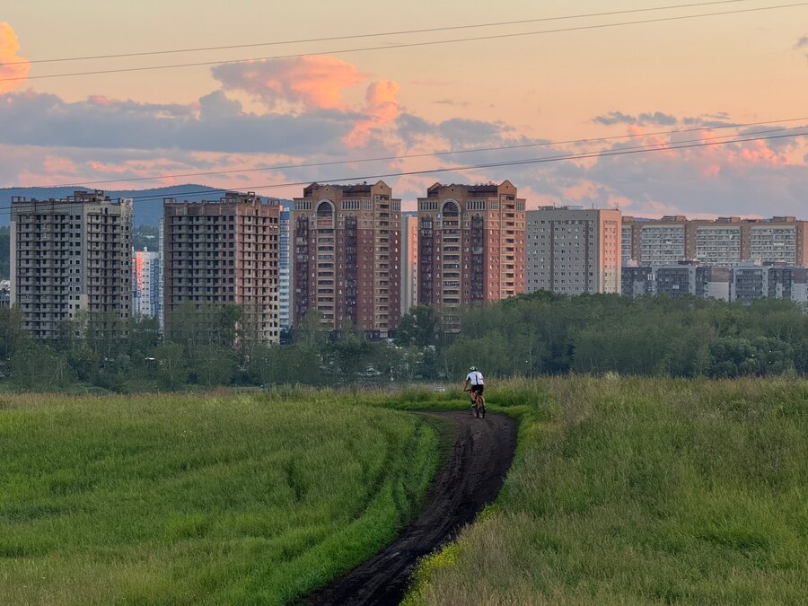 Фотография из поездки «Вечерний променад: рынок, диспансер, Бугачёво и спасение цепи»
